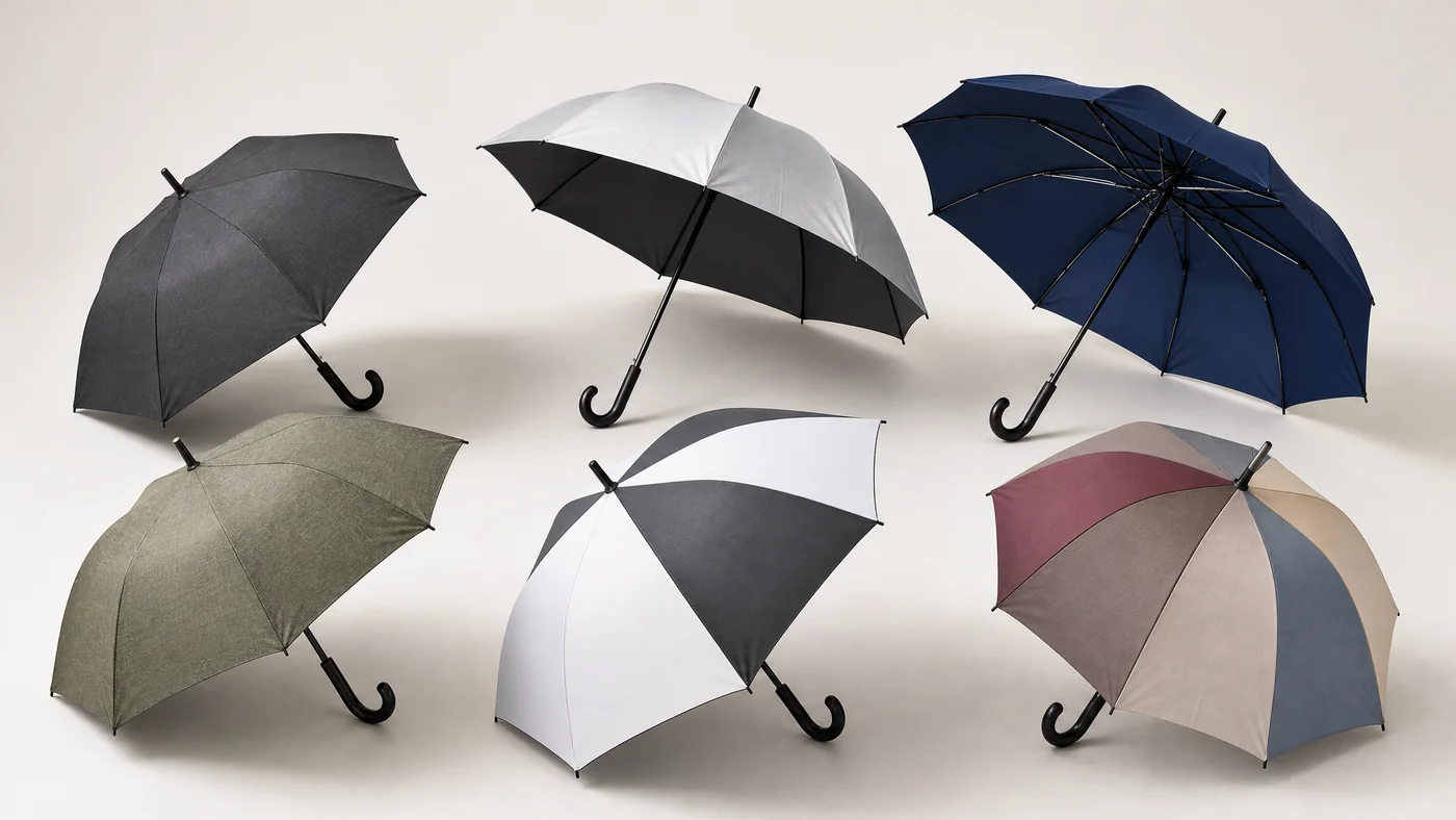 Umbrella color trend concepts for 2026 sourcing planning