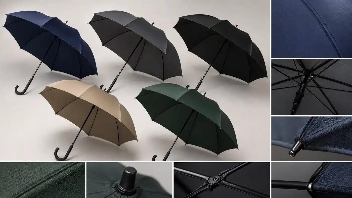 Elementos de design do guarda-chuva dos Estados Unidos para 2026 para desenvolvimento de produtos B2B