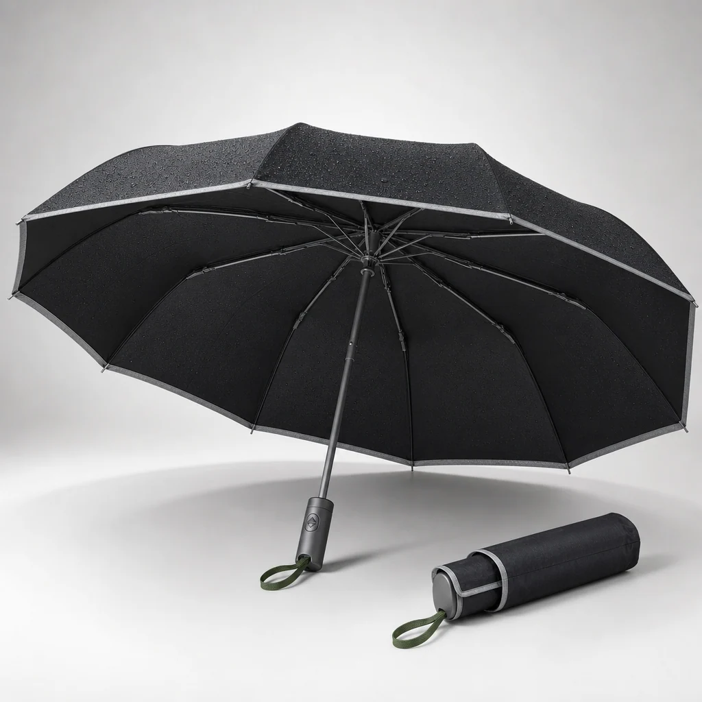 Vancouver Rain Utility folding umbrella concept for Canada 2026 Autumn/Winter