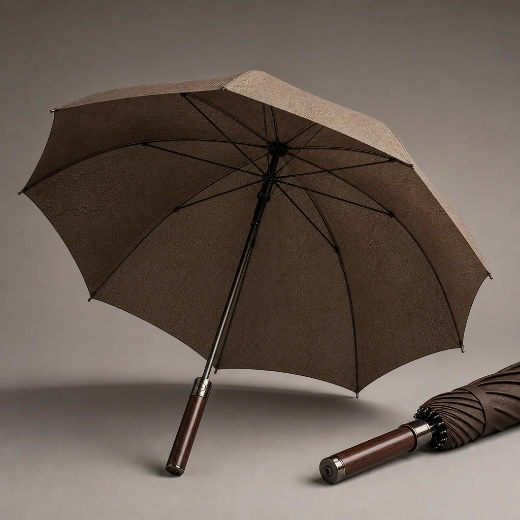 Warm Tailored City straight umbrella concept for Spain 2026 Autumn/Winter