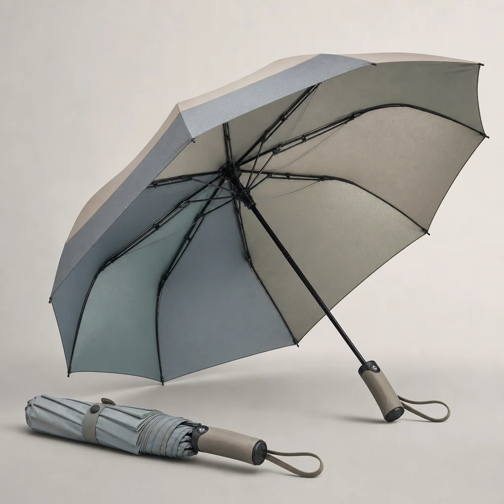 WGSN Soft Future Swiss folding umbrella concept for Switzerland 2026 Autumn/Winter