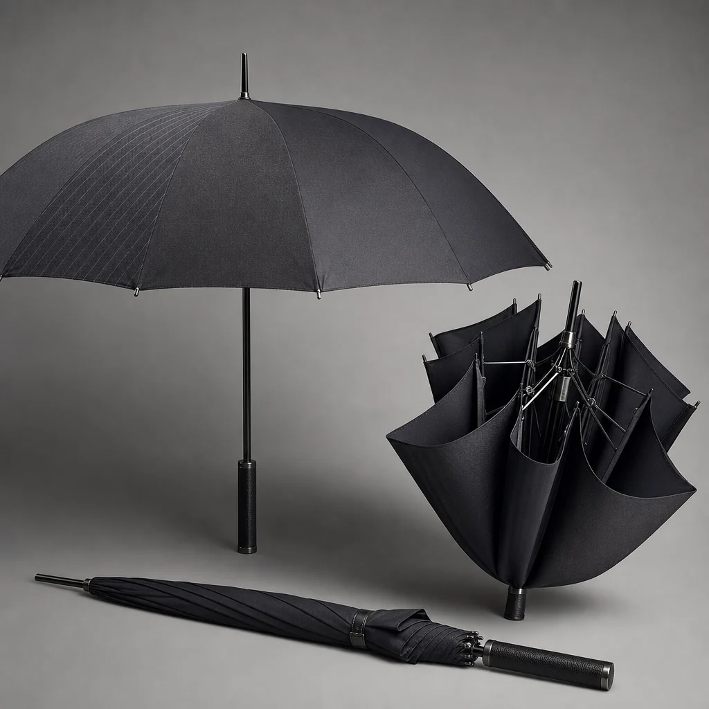 Wooyoungmi Menswear Tailoring straight umbrella concept for South Korea 2026 Autumn/Winter