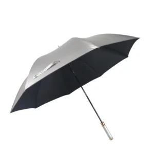 27 Inch Titanium Silver Windproof Golf Umbrella 1613 golf umbrella product photo for OEM wholesale buyers